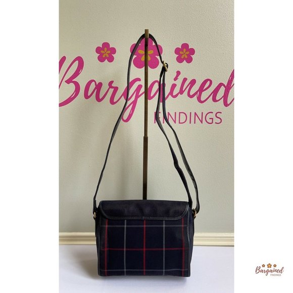 Burberry Bags Vintage Burberrys Of London Plaid Shoulder Bag Poshmark